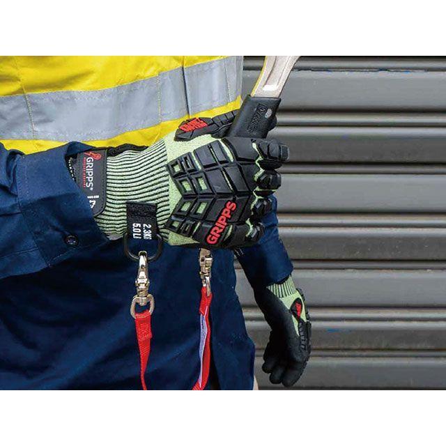 WORKPRO S21628-2XLGRIPPS グリップス C5 Eco Impact グローブ 2XLサイズ WORKPROの画像
