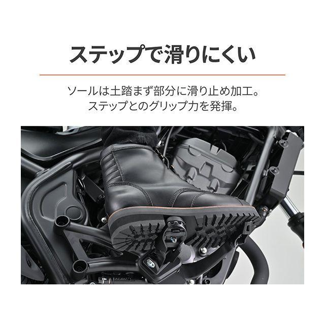 DAYTONA（デイトナ） DS-001 ダービーライドブーツ（ブラック） サイズ