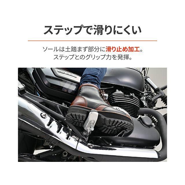 DAYTONA（デイトナ） DS-001＋ ダービーライドブーツ 厚底（コンビ