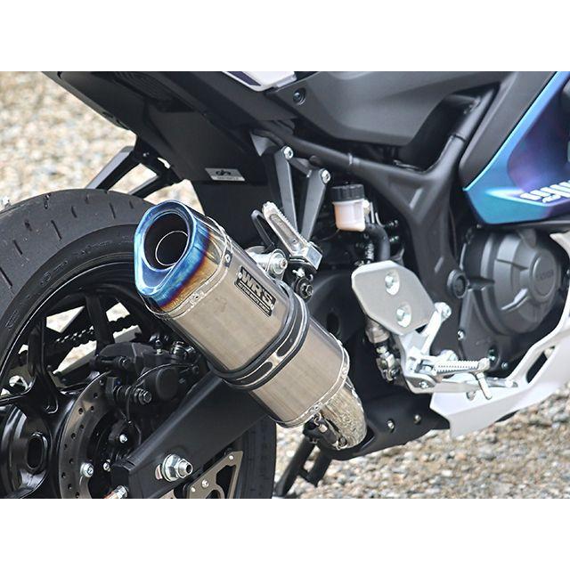 WR'S（ダブルアールズ） YZF-R3/MT-03 JMCA スリップオン SS-OVAL