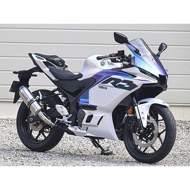 WR'S（ダブルアールズ） YZF-R3/MT-03 JMCA スリップオン SS-OVAL