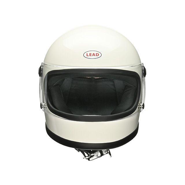 リード工業 RX-100R2 レトロフルフェイスヘルメット（ホワイト） LEAD