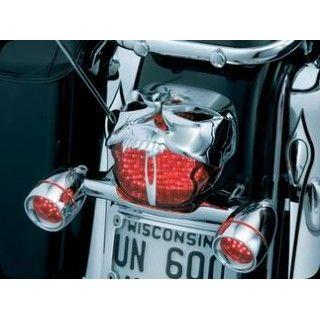 KURYAKYN クリアキン ハーレー ZOMBIE テールライトカバー（クローム