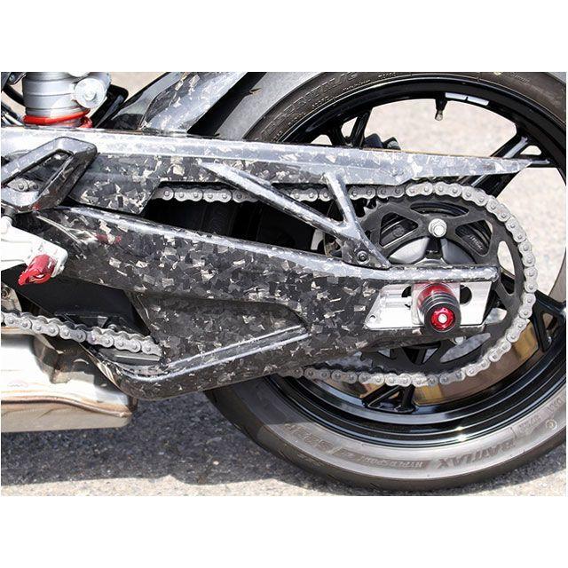 SPEEDRA S1000RR スイングアームカバー 左右セット ドライカーボン 仕様 フォージドカーボン艶あり SPEEDRAの画像