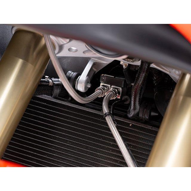 スウェッジラインプロ XSR900 GP フロントホースキット バイピース（ステンレスブラック） ホースカラー クリア SWAGE-LINE PROの画像