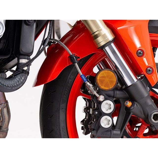 スウェッジラインプロ XSR900 GP フロントホースキット バイピース（ステンレスブラック） ホースカラー ブラック SWAGE-LINE PROの画像
