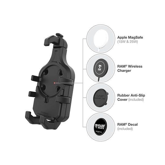 RAM MOUNTS（ラムマウント） 汎用 クイックグリッププロ クレイドル
