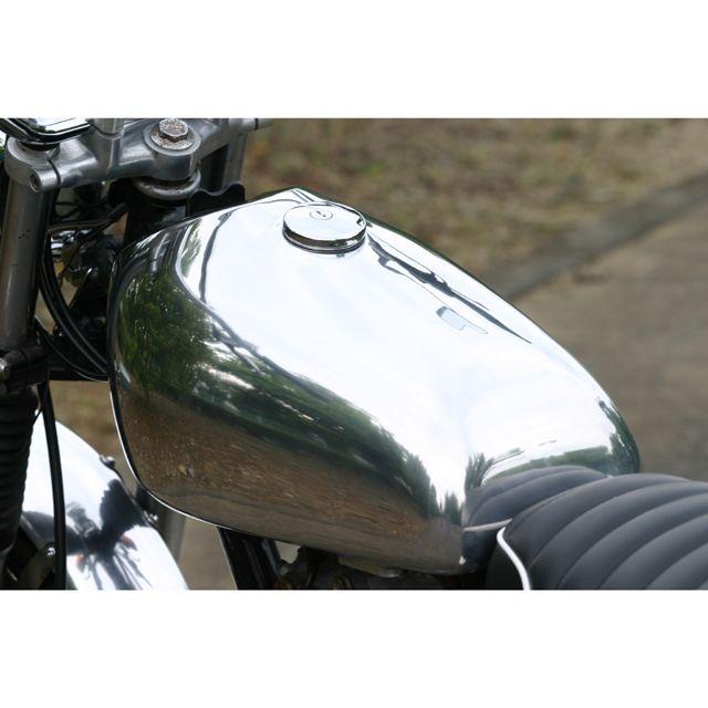 BIGCEDAR（ビッグシーダー） SR400/500 XTアルミタンク 仕様 バフ