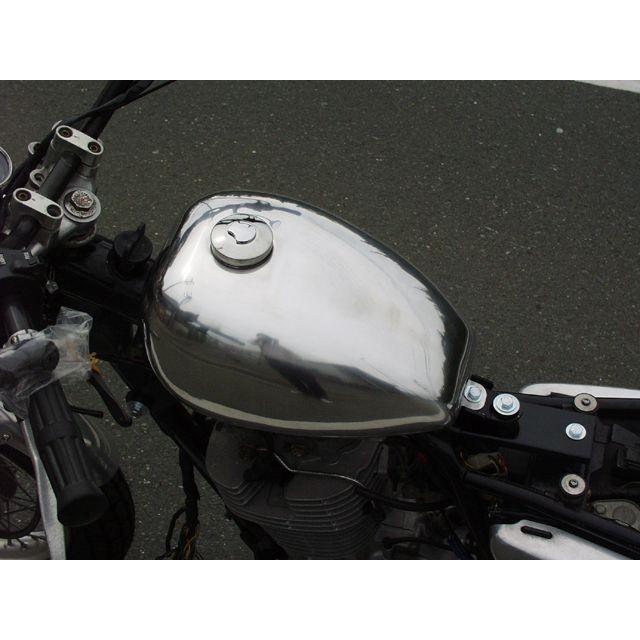 ビッグシーダー SR400/500 ピーナツアルミタンク 仕様 バフ仕上げ BIG