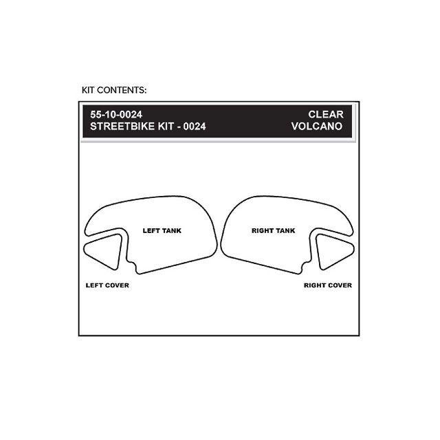 STOMPGRIP（ストンプグリップ） CBR600RR トラクションパッド タンク