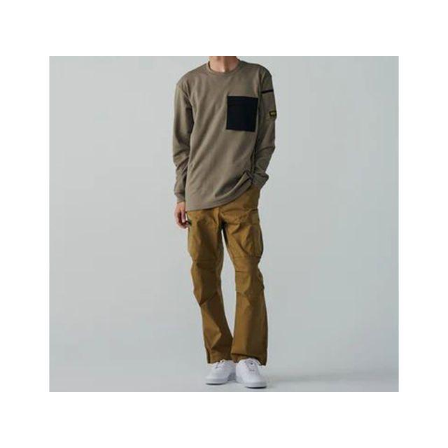 TS DESIGN TSデザイン 55353 ニッカーズドライワッフルロングスリーブT