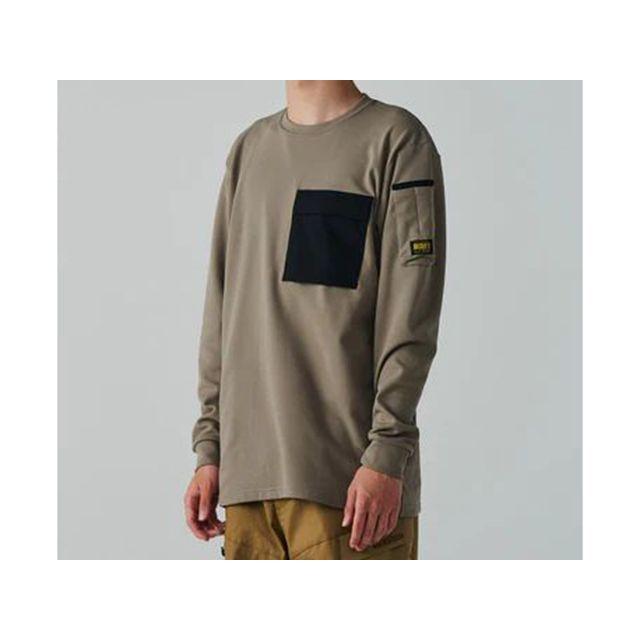 TS DESIGN TSデザイン 55353 ニッカーズドライワッフルロングスリーブT