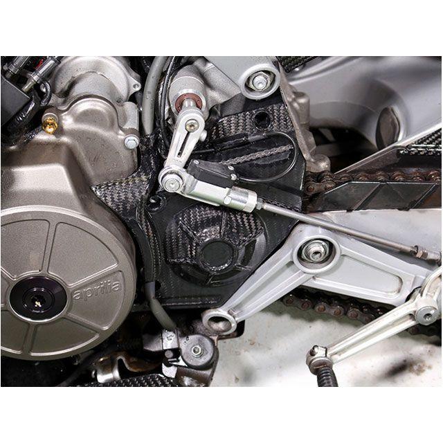 SPEEDRA RS660 フロントスプロケットカバー ドライカーボン 仕様 フォージドカーボン艶あり SPEEDRA_1