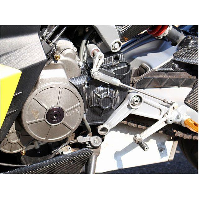 SPEEDRA RS660 フロントスプロケットカバー ドライカーボン 仕様 フォージドカーボン艶あり SPEEDRA_2