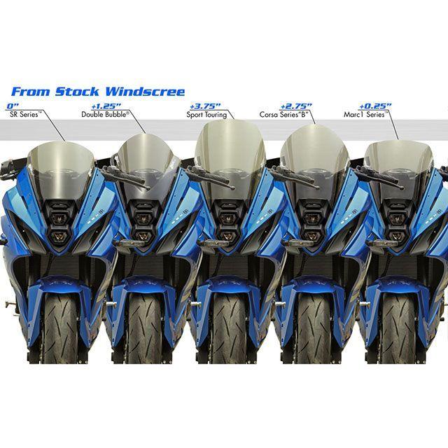 ゼログラビティ GSX-8R スクリーン スポーツツーリング（スモーク） ZEROGRAVITY_3