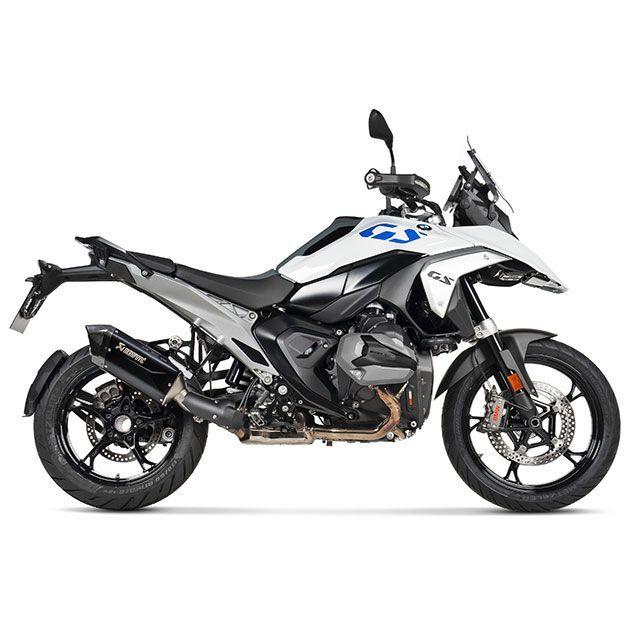 アクラポビッチ R1300GS/ADVENTURE スリップオンライン チタン ブラック JMCA AKRAPOVICの画像