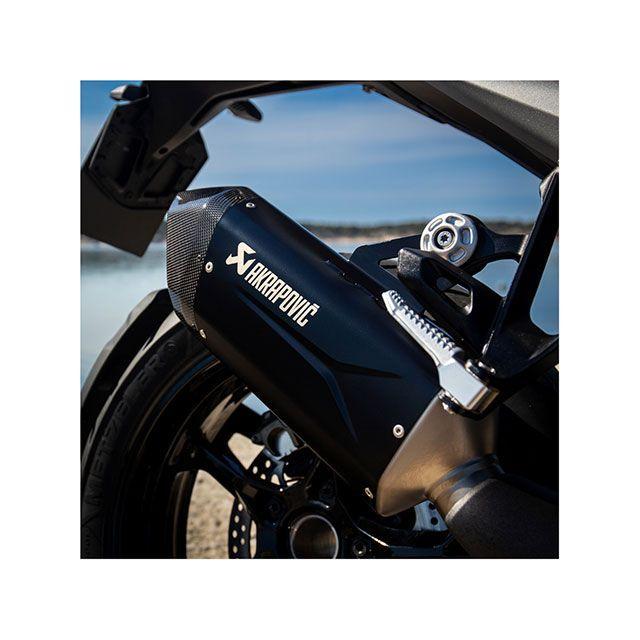 アクラポビッチ R1300GS/ADVENTURE スリップオンライン チタン ブラック JMCA AKRAPOVICの画像