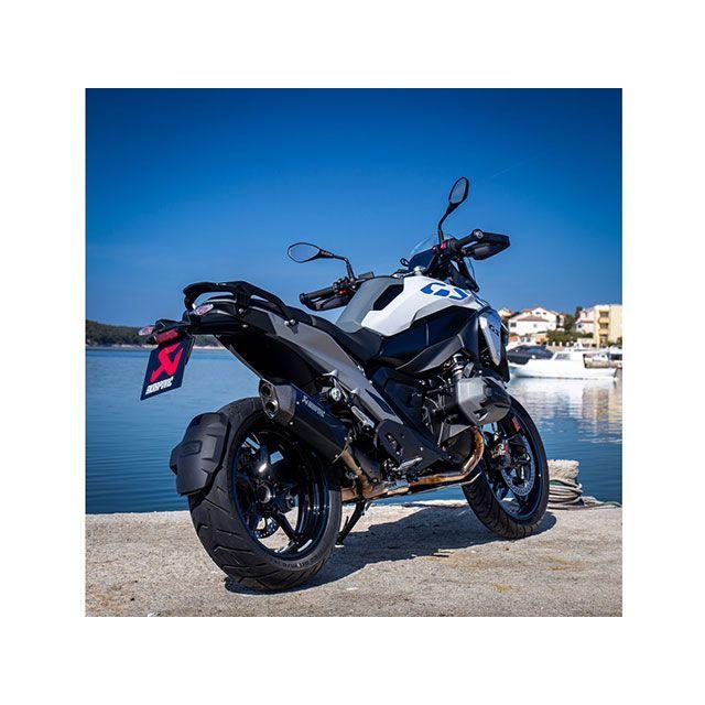 アクラポビッチ R1300GS/ADVENTURE スリップオンライン チタン ブラック JMCA AKRAPOVICの画像