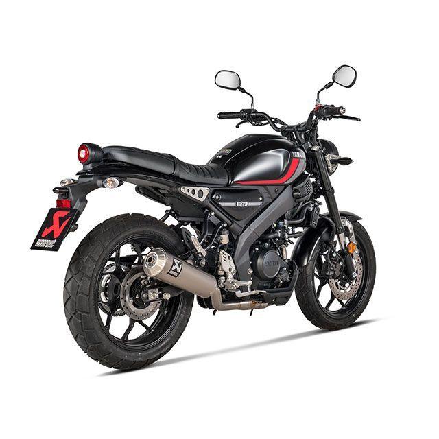 アクラポビッチ XSR125 レーシングライン チタン JMCA AKRAPOVIC_1