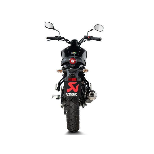 アクラポビッチ XSR125 レーシングライン チタン JMCA AKRAPOVIC_3