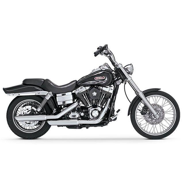 バンス ダイナファミリー TwinSlash PCX 3インチ スリップオン クローム マフラー VANCE\u0026HINESの画像