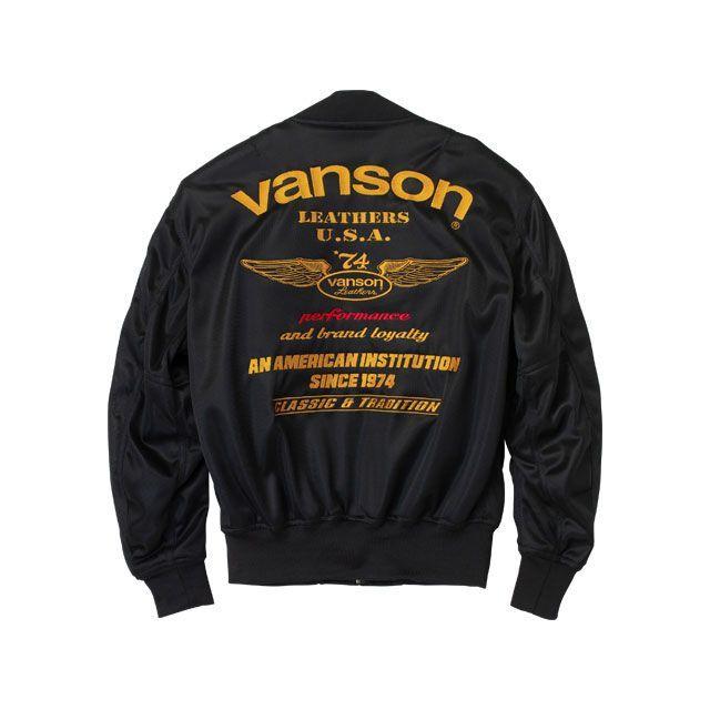 VANSON（バンソン） 2026春夏モデル VS26101S メッシュMA-1ジャケット