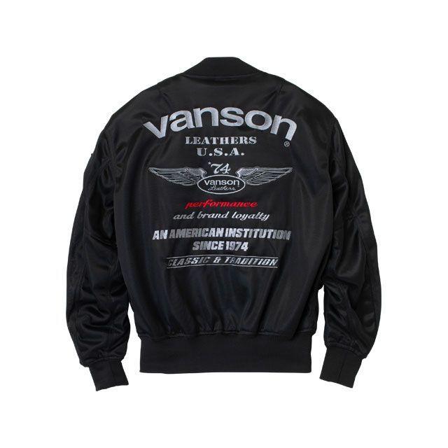 VANSON（バンソン） 2026春夏モデル VS26101S メッシュMA-1ジャケット