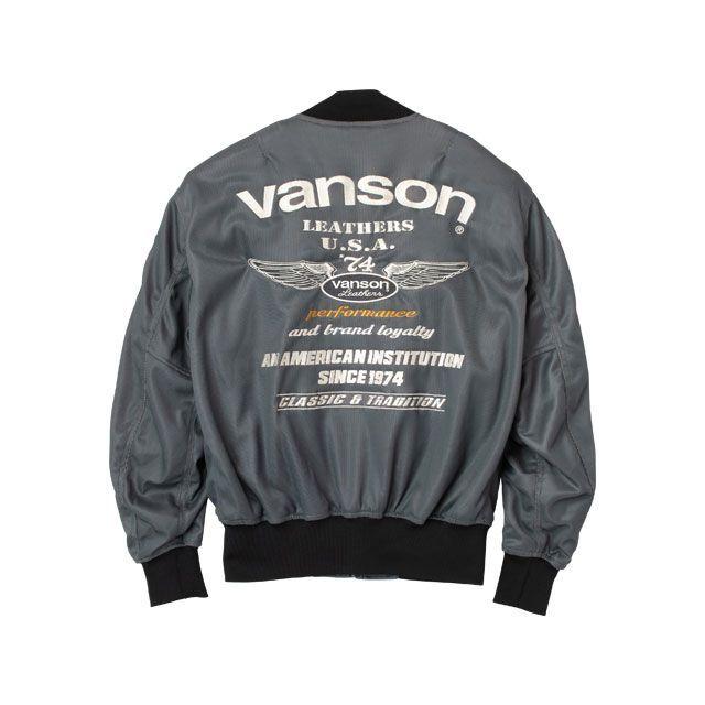 VANSON（バンソン） 2026春夏モデル VS26101S メッシュMA-1ジャケット