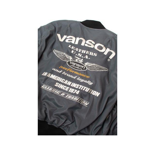 VANSON（バンソン） 2026春夏モデル VS26101S メッシュMA-1ジャケット