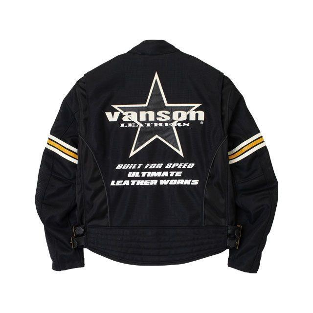 新品 VANSON VS26105S ライダースジャケット ワンスター M VANSON（バンソン） 2026春夏モデル VS26105S メッシュライダース