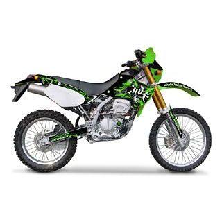 MDF - 【製造会社直送】エムディーエフ KLX250 KLX250（-04） グラフィック一揃いの道具 ブラッディーモデル 緑であること印字機 印字機 シュラウドセッ…