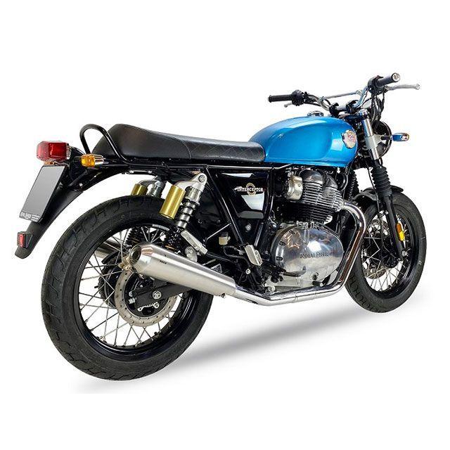 アイエックスレース GT 650 INTERCEPTOR ロイヤルエンフィールド GT650/INT650 スリップオンマフラー 左右2本出 CAT…_2