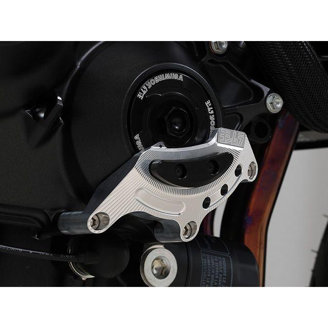 ヨシムラ エンジンケースガードKIT クラッチカバー PRO SHIELD 素地仕上げモデル YOSHIMURA_2