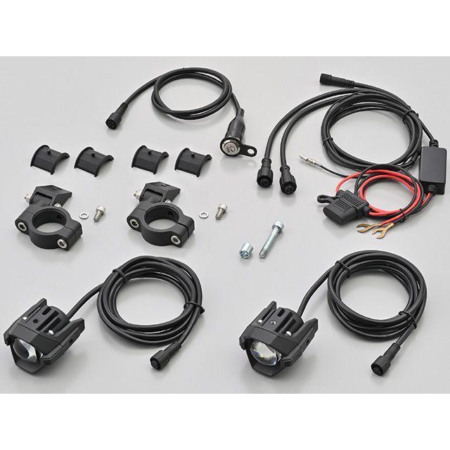 デイトナ 外径φ22.2〜28.6 LEDフォグランプユニット プレシャスレイ（スモール/イエロー） DAYTONA_6