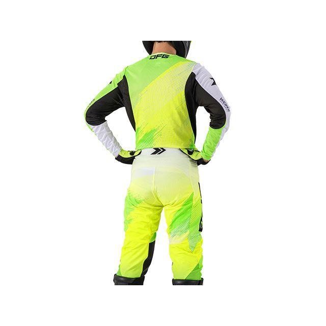 DFG ワークスジャージ&パンツ Lサイズ＋32サイズ　オフロードバイクウェア DFG ディーエフジー ワークスジャージ（レースイエロー） サイズ M DFG