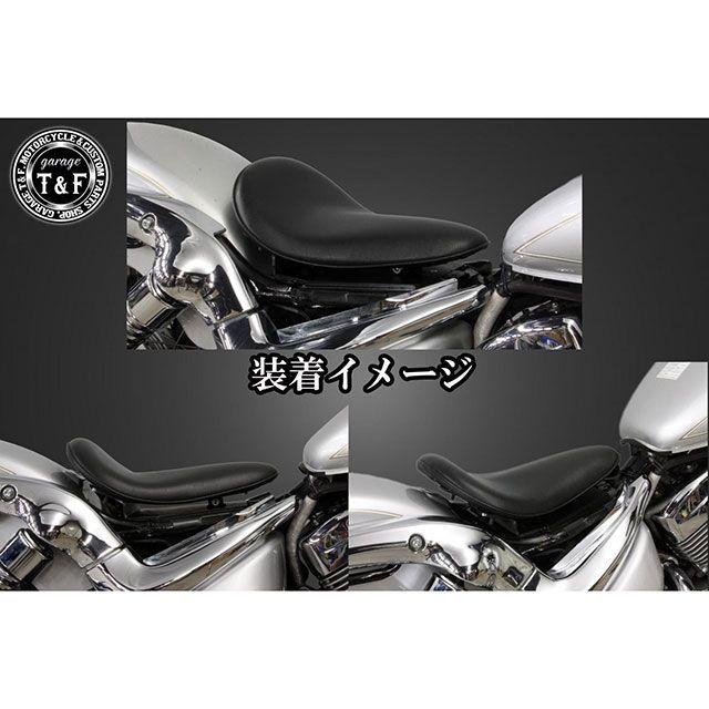 ガレージT&F イントルーダーLC250 イントルーダーLC250 BLソロシート＆リジットマウント用ステーSET タイプ スムース/ブラック T&F_8