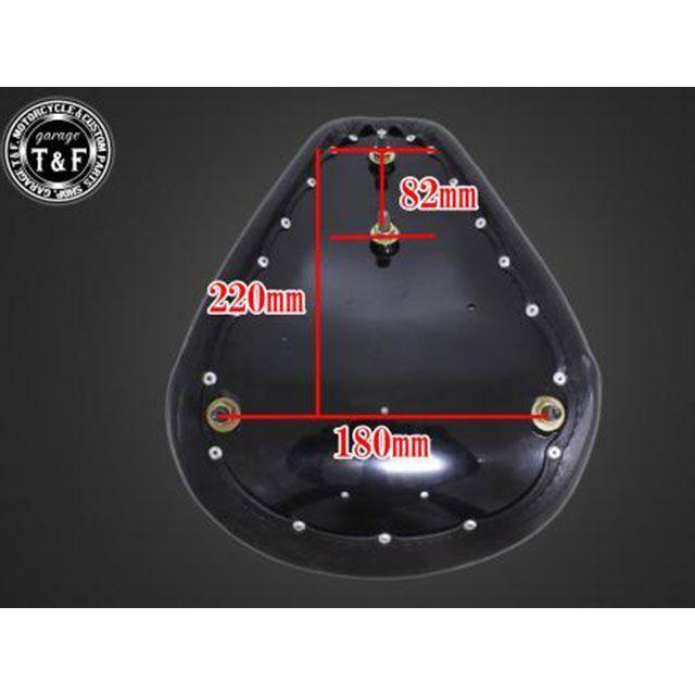ガレージT&F イントルーダーLC250 イントルーダーLC250 BLソロシート＆リジットマウント用ステーSET タイプ スムース/ブラウン T&F_6