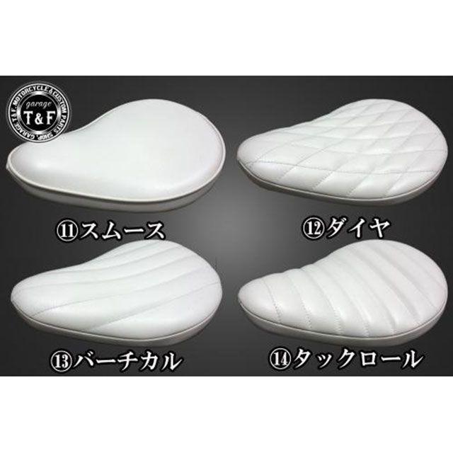ガレージT&F バルカン400 FSソロシート＆リジットマウント用ステーSET タイプ ボタン/ブラウン T&F_5