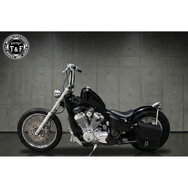 Garage T＆F ガレージT&F スティード400 カスタムフェンダー用サドル