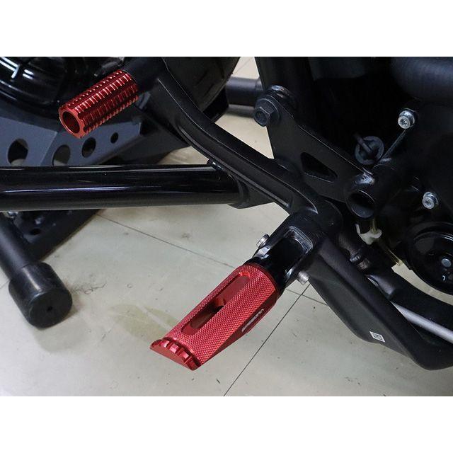 SPEEDRA アルミ削り出し フットペグ インディアン チーフ/スカウト カラー レッド SPEEDRA_1
