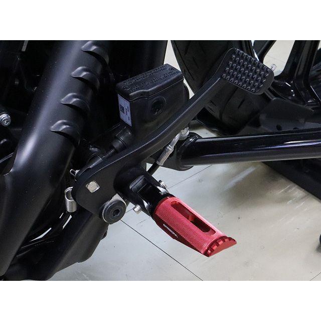 SPEEDRA アルミ削り出し フットペグ インディアン チーフ/スカウト カラー レッド SPEEDRA_2