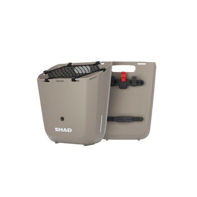Shad◇DAILY 自転車ボックス 20L 固定式 フローレンスクリーム SHAD（シャッド） 【メーカー直送】シャッド DAILY 自転車ボックス 20L
