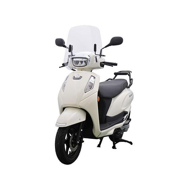 まる② 旭風防 アドレス125 ウインドシールド（クリアー） AF : モトメガネ