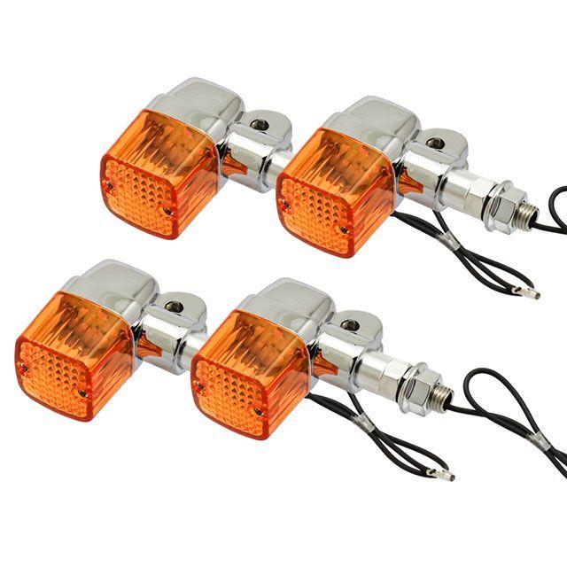 マッドマックス 汎用 バイク用 アルミ製 角型 LED ミニヨーロピアン