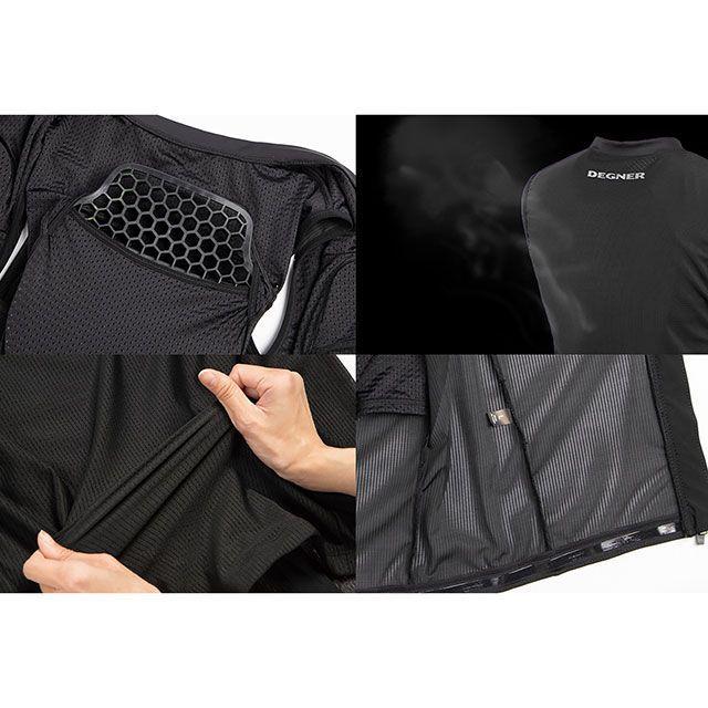 DEGNER（デグナー） PS-14 CEレベル2 エアスルーインナープロテクター
