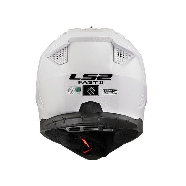 LS2 HELMETS エルエスツーヘルメット FAST II（ホワイト） サイズ M