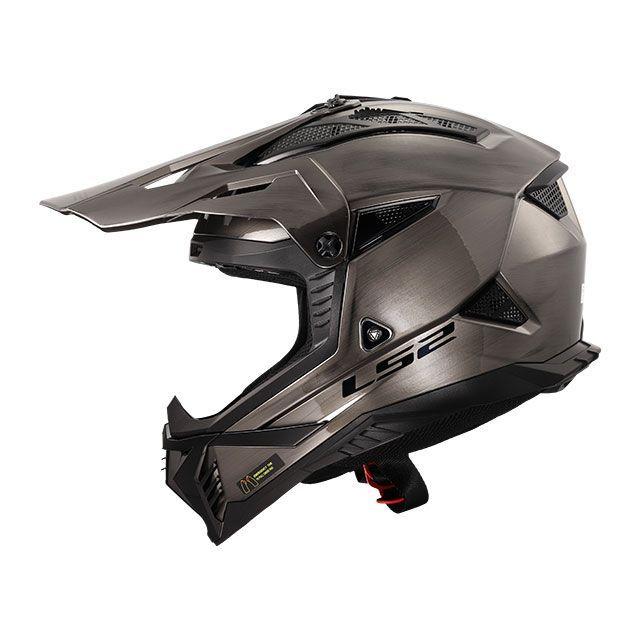 LS2 HELMETS エルエスツーヘルメット FAST II（チタニウム） サイズ XL