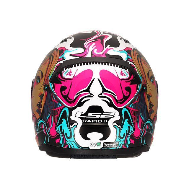 LS2 HELMETS エルエスツーヘルメット RAPID II（サイバーグパープル