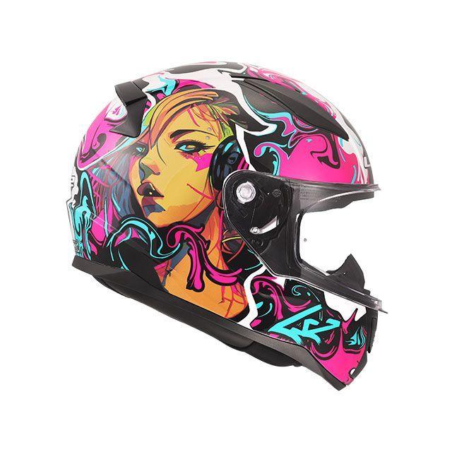 LS2 HELMETS エルエスツーヘルメット RAPID II（サイバーグパープル