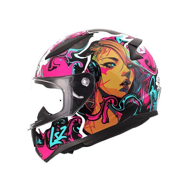 LS2 HELMETS エルエスツーヘルメット RAPID II（サイバーグパープル